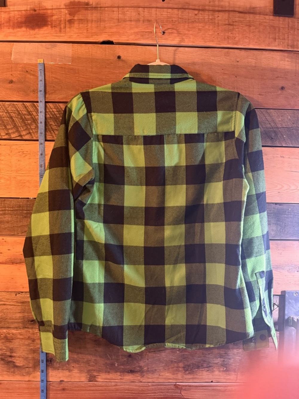 Dixxon Flannel Co Green & Black Plaid Button Up Shirt Small - Picture 3 of 5